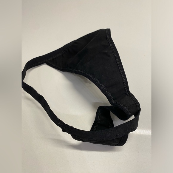 Black Thong Panties Underwear Set of 3 Size Small Medium NWT - Picture 7 of 9